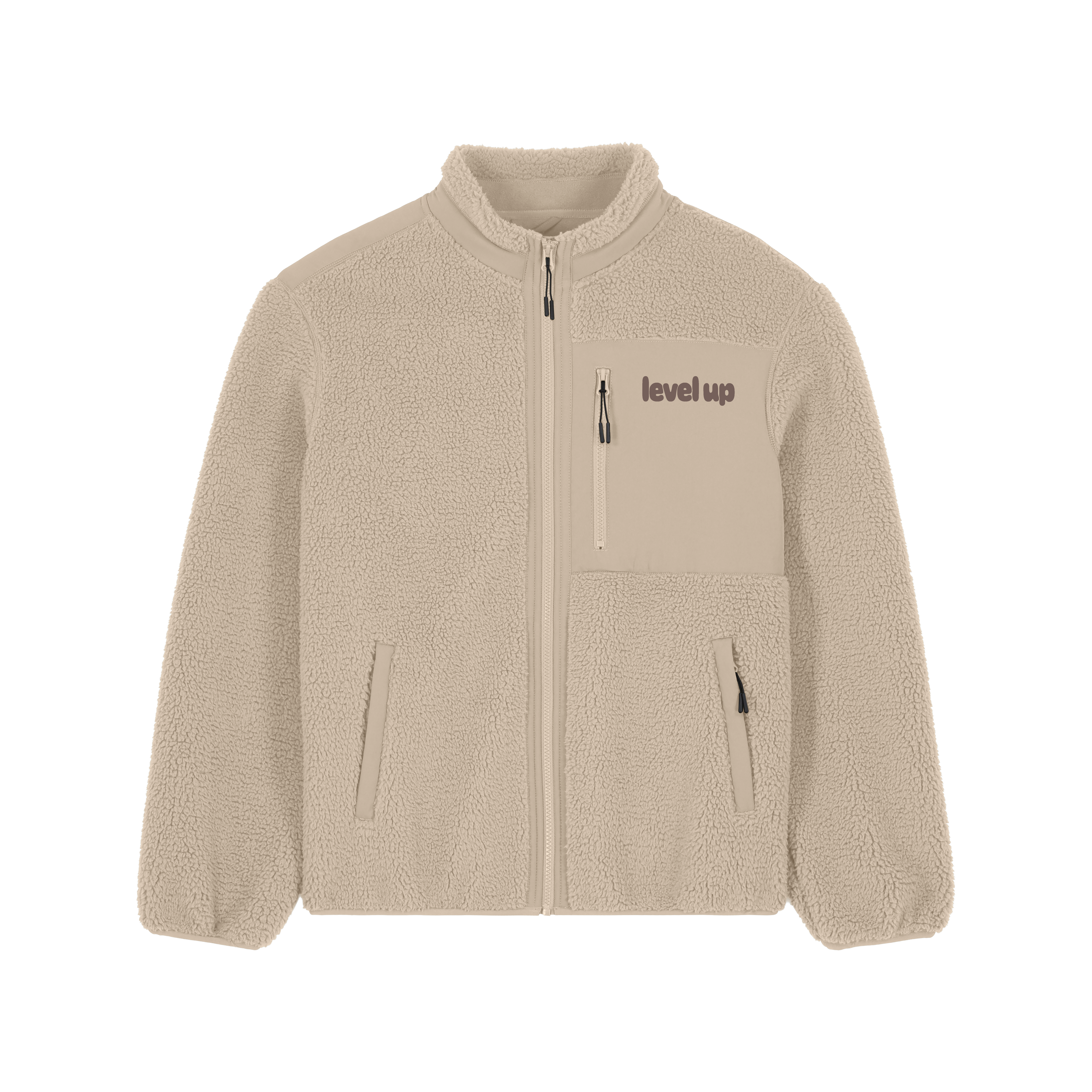 Level Up Bubble Sherpa Fleece Jacket