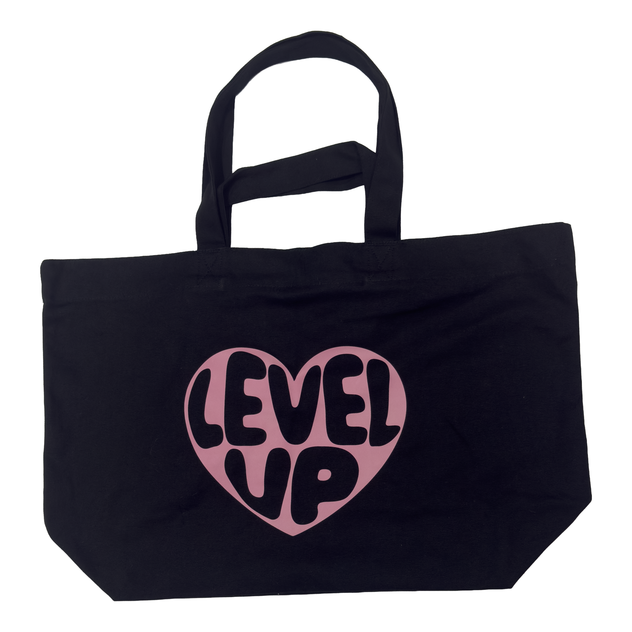 Level Up Heart Tote Bag